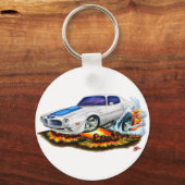 1970-72 Trans Amホワイトカー キーホルダー (正面)