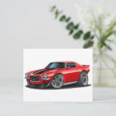 1970-73カマロレッド/ブルク ポストカード (スタンド正面)