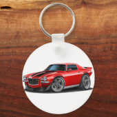 1970-73カマロ赤/Blk キーホルダー (正面)