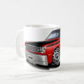 1970-74年の塵払い340の赤車 コーヒーマグカップ (正面左)