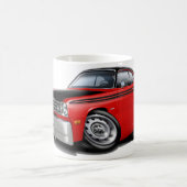 1970-74年の塵払い340の赤車 コーヒーマグカップ (中央)