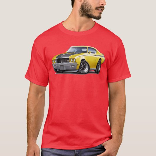1970 Buick GSX Yellow Car friend Tシャツ (正面)