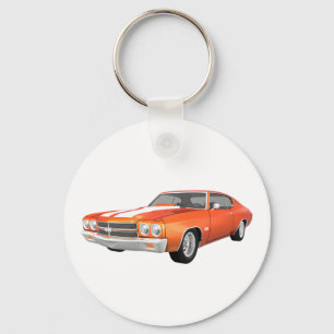 1970 Chevelle SS:オレンジ仕上げ: キーホルダー