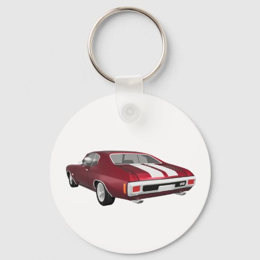 1970 Chevelle SS:キャンディアップル仕上げ: キーホルダー (正面)