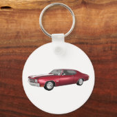 1970 Chevelle SS:キャンディアップル仕上げ: キーホルダー (正面)