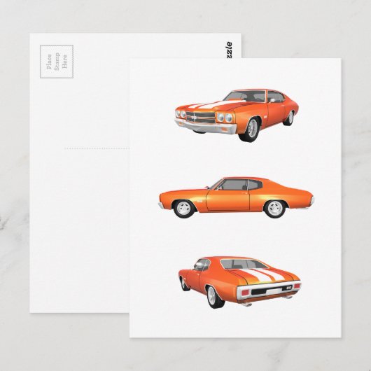 1970 Chevelle SS: ポストカード (正面/裏面)