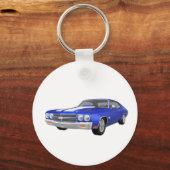 1970 Chevelle SS:青仕上げ: キーホルダー (正面)