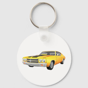 1970 Chevelle SS:黄色い仕上げ: キーホルダー