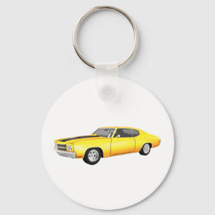 1970 Chevelle SS:黄色い仕上げ: キーホルダー