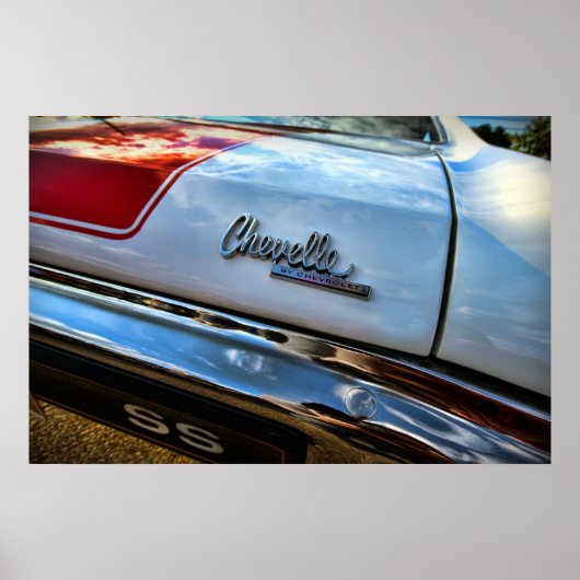 1970 Chevrolet Chevelle SS396 SS 396 ポスター (正面)