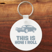 1970 Chevrolet Chevelle SS 454 キーホルダー (正面)