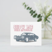 1970 Chevrolet Chevelle SS 454 ポストカード (スタンド正面)