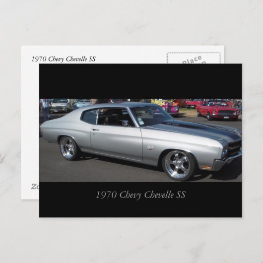 1970 Chevy Chevelle SS ポストカード (正面/裏面)