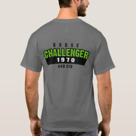 1970 Dodge Challenger Caveman Shadow Tシャツ