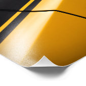 1970 Dodge Challenger T/A 340 Six Pak フォトプリント (角)