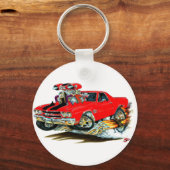 1970 El Camino Red-Black Truck キーホルダー (正面)