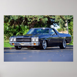 1970 El Camino SS 396 ポスター