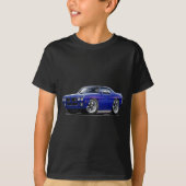 1970 GTOの裁判官の濃紺車 Tシャツ (正面)