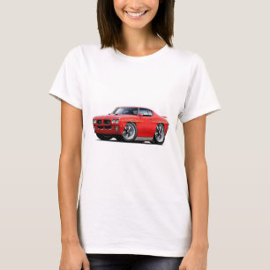 1970 GTOの裁判官の赤車 Tシャツ
