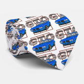 1970 GTO青 ネクタイ (ロール)