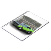 1970 Plymouth AAR Cuda in filling station series ノートブック (左側)