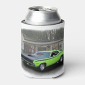 1970 Plymouth AAR Cuda in filling station series 缶クーラー (缶正面)