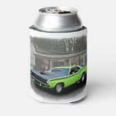 1970 Plymouth AAR Cuda in filling station series 缶クーラー (缶裏面)