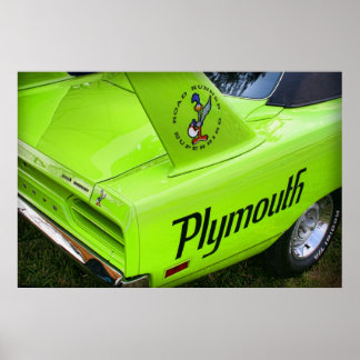 1970 Plymouth Superbird ポスター