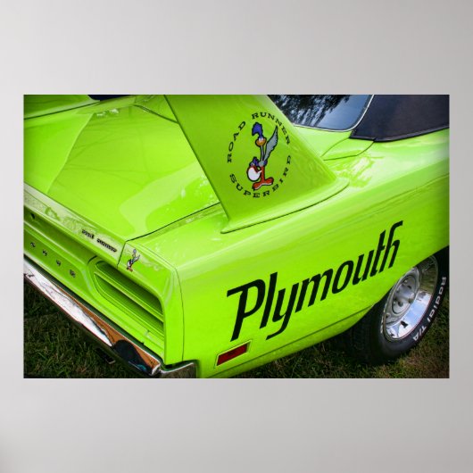 1970 Plymouth Superbird ポスター (正面)
