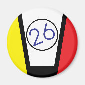 1970 RACING MAGNET マグネット (正面)