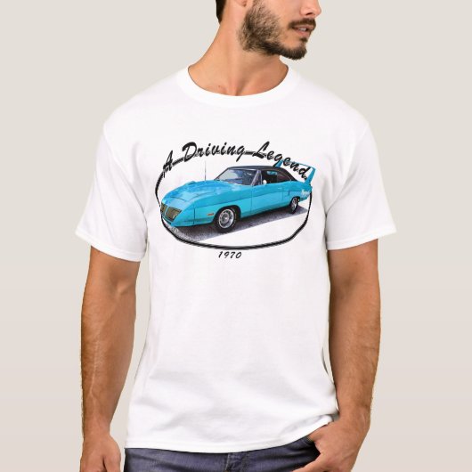 1970_superbird_blue.png tシャツ (正面)