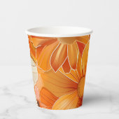 1970er Retro Gartenparty 紙コップ (正面)