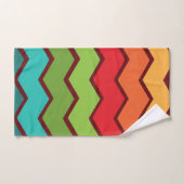 1970sジグザグ バスタオルセット (ハンドタオル)