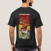 1970SベーシッククールダークTシャツ Tシャツ (裏面)