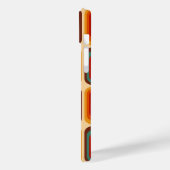 1970sモダンレトロスタイル幾何学的デザイン Case-Mate iPhoneケース (裏面 / 左)