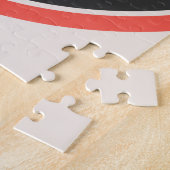 1970sレトロストライプカスタマイズ可能なフォトパズル20x30 ジグソーパズル (側面)