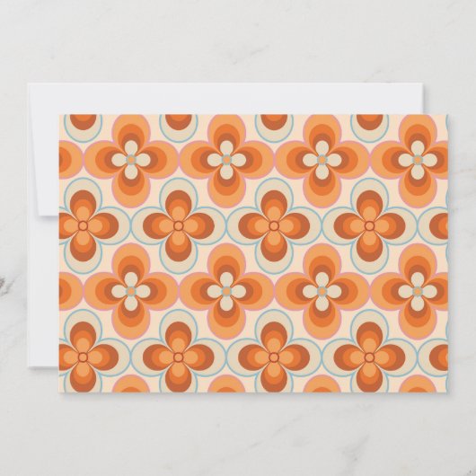 1970s日付のレトロ結婚ヴィンテージを保存 セーブザデート (裏面)