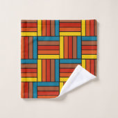 1970s正方形 バスタオルセット (ウォッシュタオル)