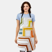 1970s線 エプロン (着用した状態)