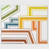 1970s線 ラッピングペーパー (フラット)