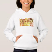 1970s Group of Men on a Cozy Long Sleeve White (正面)