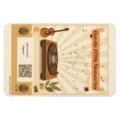 1970s Memory Care Music Playlist Magnet Dementia マグネット (横)