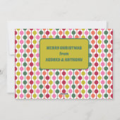 1970s NOELメッセージヴィンテージスタイル写真 シーズンカード (裏面)