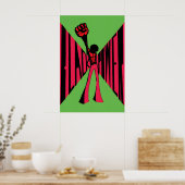 1970s Poster -Black Power ポスター (キッチン)