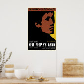 1970s Propaganda Poster New People's Army - The ポスター (キッチン)