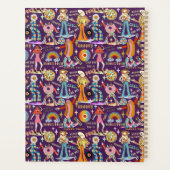 1970s Sticker Disco プランナー手帳 (裏面)