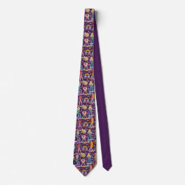 1970s Sticker Disco Neck Tie ネクタイ