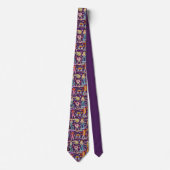1970s Sticker Disco Neck Tie ネクタイ (正面)