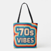 1970s vibes 70s vibesトート トートバッグ (裏面)