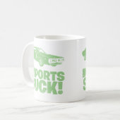 1971ごまかし440の充電器 コーヒーマグカップ (正面左)